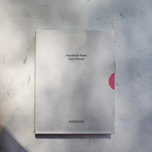 Load image into Gallery viewer, handmade paper organizer for setting goals, tracking habits, and managing your schedule