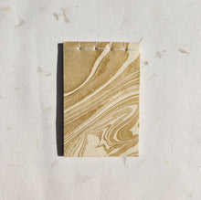 Load image into Gallery viewer, Handmade Paper Notepad | Golden Marble
