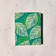 Load image into Gallery viewer, Handmade Paper Notebook | Leaves
