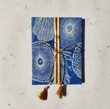 Load image into Gallery viewer, Handmade Paper Notebook Bamboo | Coral reef
