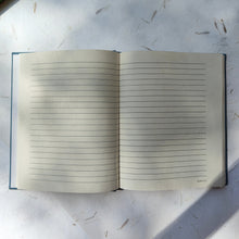 Load image into Gallery viewer, Ruled Handmade Paper Notebook | White - InBreathe
