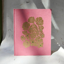 Load image into Gallery viewer, Ruled Handmade Paper Notebook | Pink - InBreathe
