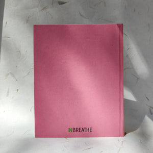 Ruled Handmade Paper Notebook | Pink - InBreathe