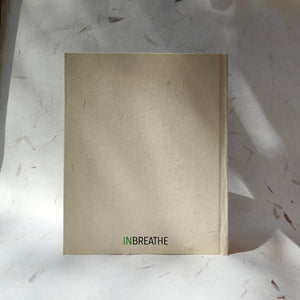 Ruled Handmade Paper Notebook | White - InBreathe