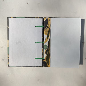 Handmade Notebook |  Multilayer | Brown Marble