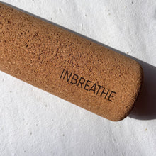 Load image into Gallery viewer, Non-toxic cork yoga roller used for core exercises, body mobility, and posture correction
