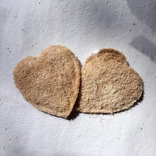 Load image into Gallery viewer, Eco-friendly loofah sponge for bathing, sustainable exfoliating body scrubber
