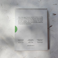 Load image into Gallery viewer, handcrafted paper notebook with lined pages ideal for personal writing or office use
