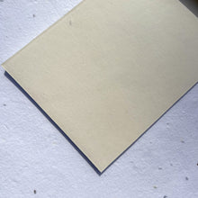 Load image into Gallery viewer, close detail of textured handmade writing paper from recycled cotton
