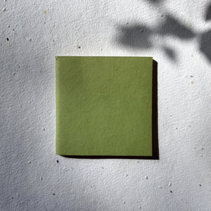 Handmade pocket notebook made using recycled paper