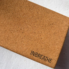 Load image into Gallery viewer, Non-toxic yoga block made of cork for safe stretching, strengthening, and flexibility.

