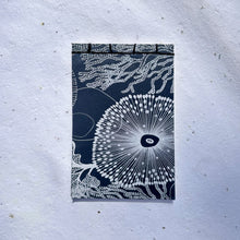 Load image into Gallery viewer, coral inspired handmade paper notepad made from sustainable materials

