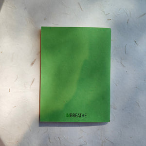sustainable softcover journal made with handmade paper for personal use or gifting