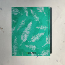 Load image into Gallery viewer, Handmade Paper Notebook Hardcover | Feathers
