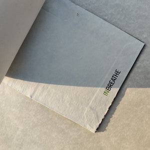Handmade Paper Notepad | Gold