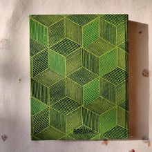 Load image into Gallery viewer, Handmade Paper Notebook | Geometry
