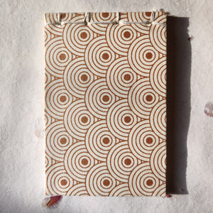 Handmade Paper Notepad | Gold