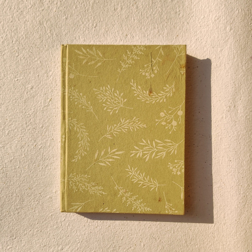 Handmade Paper Notebook | Foliage