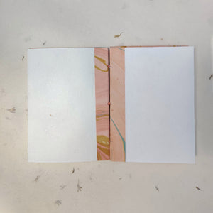 Handmade Paper Notebook |  Multilayer | Peach
